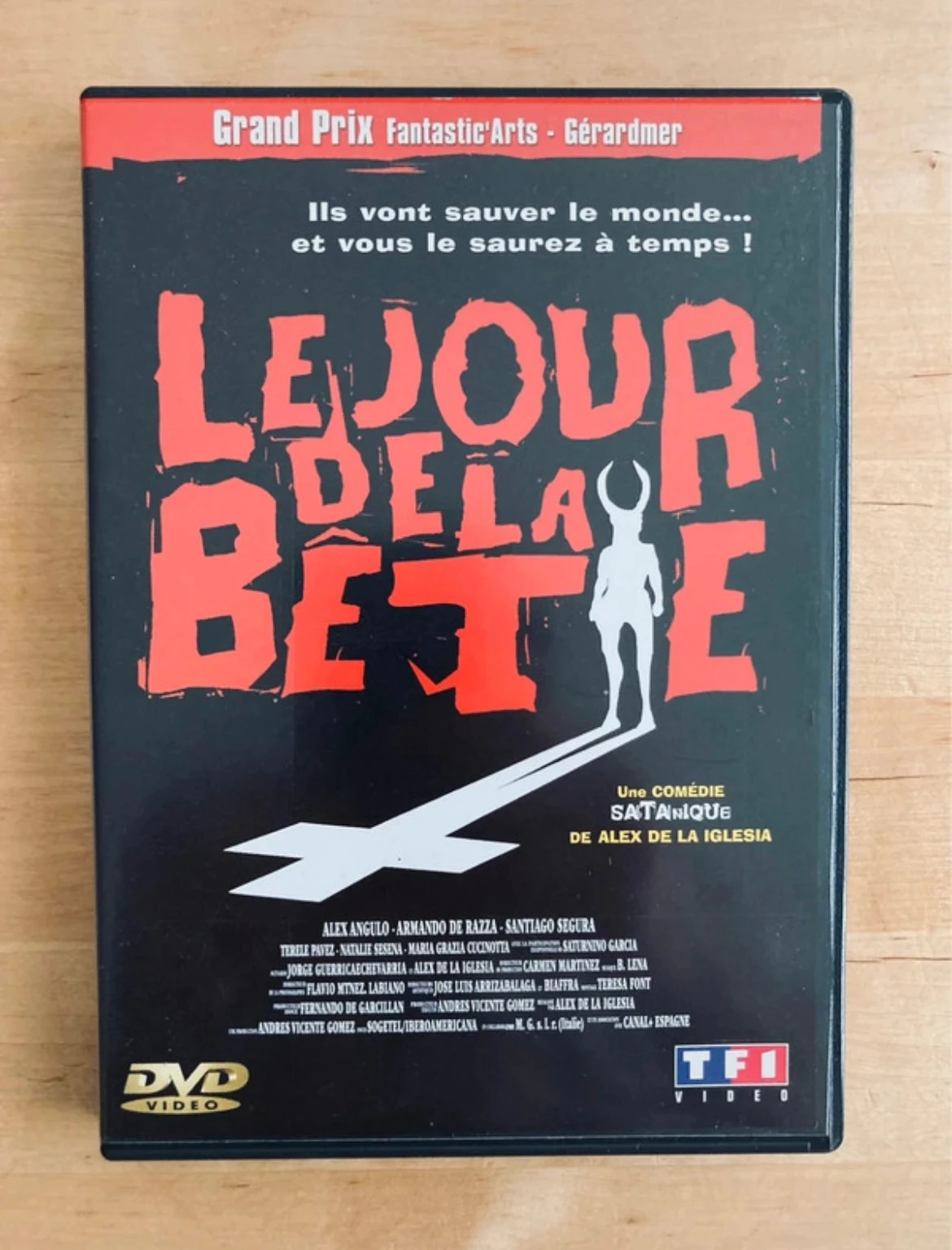 DVD Le jour de la Bête de Alex de la Iglesia.